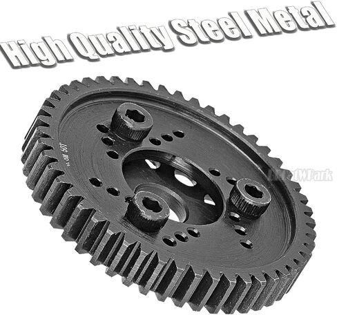 RC 50T Spur Gears 0.8Mod Upgrades Part for 1/10 Slash 2WD (VXL)/Rustler 2WD (VXL)/Stampede 2WD (VXL)/Bandit 2WD (VXL),RC Steel Metal Extra-Heavy Slip limiting Clutch,Pink in Saudi Arabia