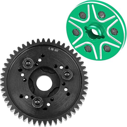 RC 50T Spur Gears 0.8Mod Upgrades Part for 1/10 Slash 2WD (VXL)/Rustler 2WD (VXL)/Stampede 2WD (VXL)/Bandit 2WD (VXL),RC Steel Metal Extra-Heavy Slip limiting Clutch,Pink in Saudi Arabia