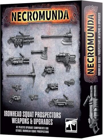 Games Workshop Warhammer: NECROMUNDA Squat PROSPECTORS Weapons & Upgrades in Saudi Arabia