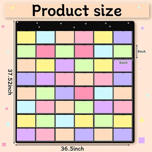 4 "× 6" حامل بطاقة بطاقة العمل بأكمام شنقا جدار الجدار 48 جيوب منظم الصور 48 SLOT البلاستيك فهرس مخطط للعرض in Saudi Arabia