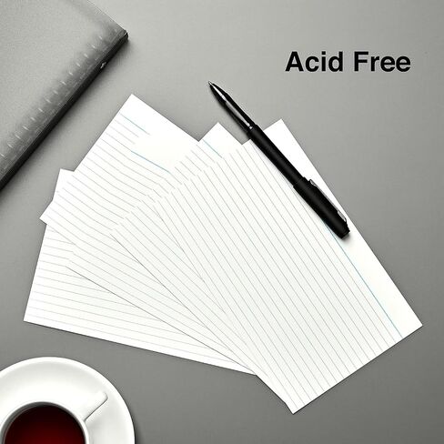 Staples 5 بوصة × 8 بوصات بطاقات فهرس ، مبطنة ، أبيض ، 1000/كرتون (ST51006-CCVS) in Saudi Arabia