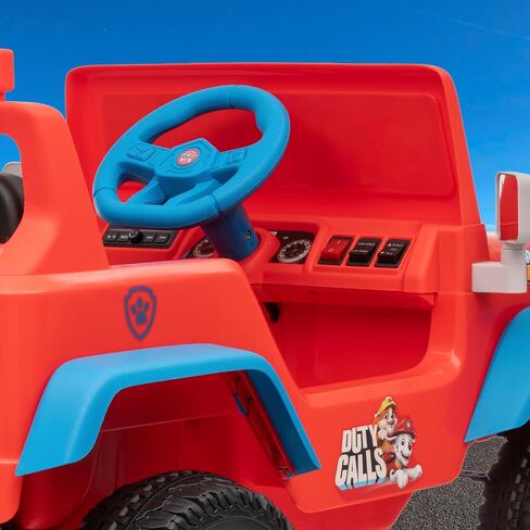 Barbie-12V Kids Ride-On Jeep مع بطارية قابلة لإعادة الشحن ، والمصابيح الأمامية LED ، وبداية الضغط الصحفي ، وعجلات متينة ، ومحرك عكسي ، ومقعد محيطي in Saudi Arabia