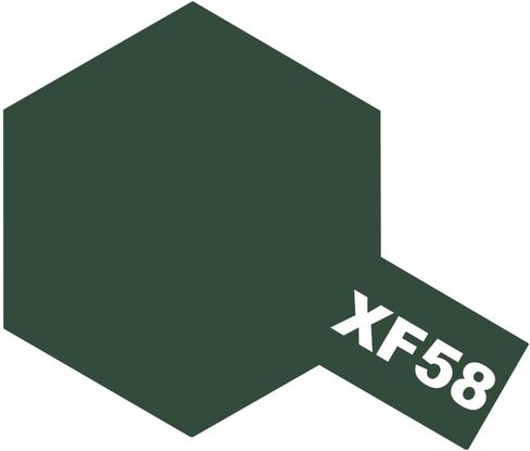 tamiya acrylic mini xf58 Olive Green TAM81758 Plastics Paint Acrylic in Saudi Arabia