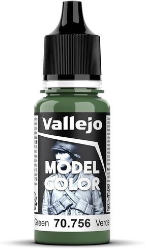 AV Vallejo Model Model Color 70756 Splinter Green (18ml) in Saudi Arabia