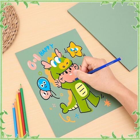 60 ورقة Sage Green Cardstock 8.5x11 in Kuwait