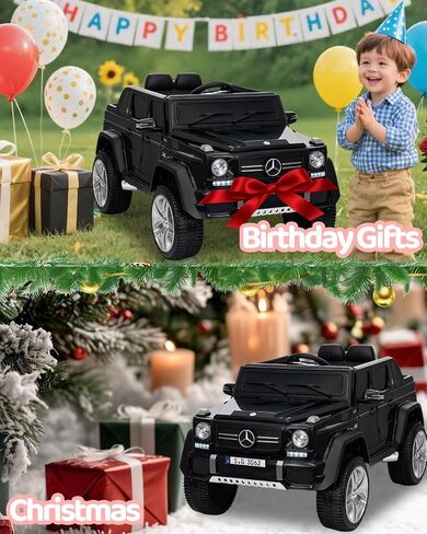Electric Car for Kids, Licensed Mercedes-Benz Maybach G650s Kids Ride on Car with Remote Control, Double Open Doors, Music, Bluetooth,Storage,Ride on Toys,Gift for Boys Girls (White, 24V) in Saudi Arabia