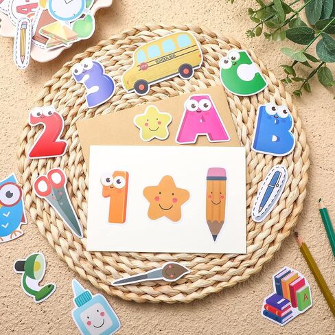 200 PCS العودة إلى الملصقات المدرسية للأطفال اليوم الأول من ملصقات المدارس القصاصات لمكافحة ماء شارات علوم الفينيل للمراهقين للطلاب هدايا المعلمين مكافآت زجاجات الكمبيوتر المحمول in Saudi Arabia
