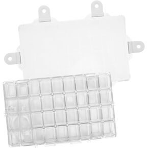 36Grid Watercolor Pigment Box Color Mixing Tray for Art Painting Durable Plastic Design Portable and Lightweight for Artists and Art Students in Saudi Arabia