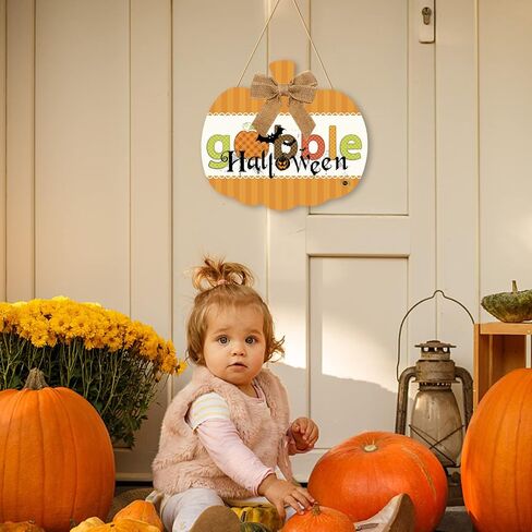 6 Pieces Large Wooden Pumpkin Cutout 12 Inch Unfinished Wood Pumpkin Craft Cutout Blank Wooden Pumpkin Shape Cutout with Bows for Fall Thanksgiving Halloween Party Home DIY Craft Decoration in Saudi Arabia
