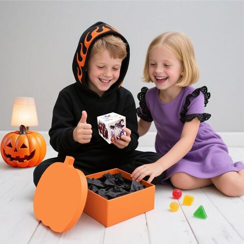 Magic Cube Party Favors for Kids - Speed Cube Puzzle Toy, Halloween Party Supplies & Classroom Rewards, School Prizes Birthday/Christmas Stocking Stuffers, Halloween Party Favors for Boys and Girls in Saudi Arabia