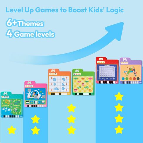 Talking Flash Cards for Kids 3 4 5 سنوات ، ألعاب تعليمية صغيرة مع 136 كلمة و 64 لعبة ، لعبة Montessori التعليمية للأطفال ، أنشطة التعلم في مرحلة ما قبل المدرسة ، وهدايا Boys Girls in Kuwait