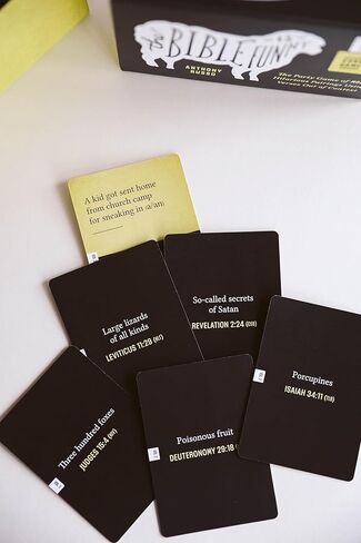 Ink & Willow the Bible Is Funny Card Game ، Volume 2: The Party Game of Phyilsious Parings باستخدام آيات خارج السياق in Saudi Arabia
