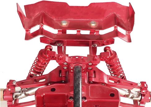RC Car Parts For MJX 14209 14210 1412A 14210 1/14 Aluminum Alloy Tail Wing Car Spoilers RC Car Parts Accessories Upgrades And Replacements Use(Red) in Saudi Arabia