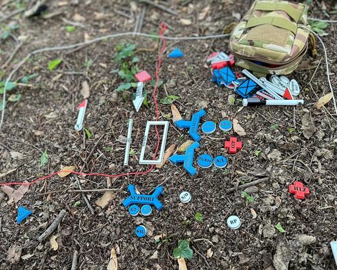 3D Printed Terrain Model Kit, PLA, 50+ Pieces, for Combat Arms Service Members to Brief Missions in The Field (OCP/Multicam) in Saudi Arabia