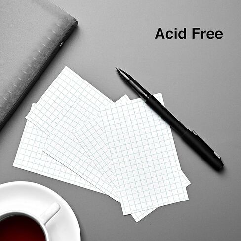 Staples 3-inch x 5-inch Index Cards, Graph Ruled, White, 300/Carton (ST50996-CCVS) in Kuwait