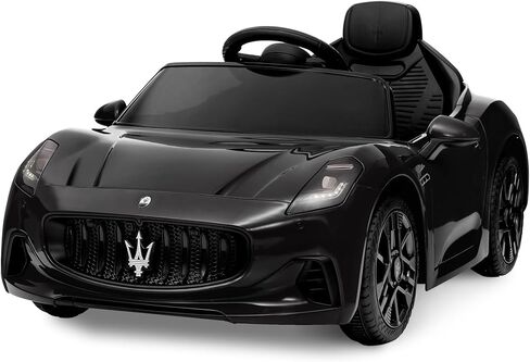 ركوب على السيارة مرخصة من Maserati Gran Cabrio ، سيارة مدعومة بمحركات بطارية 12 فولت للأطفال الذين يعانون من التحكم عن بعد ، وتعليق الربيع ، والأبواب المزدوجة ، والأضواء الساطعة ، و 4 عجلة كهربائية ، والأسود ، والأسود in Saudi Arabia