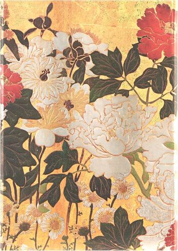 مجلة Natsu Midi غير المبطنة ، 144pg ، 120gsm بواسطة Paperblanks (Rinpa Florals) in Saudi Arabia