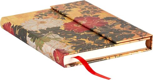 مجلة Natsu Midi غير المبطنة ، 144pg ، 120gsm بواسطة Paperblanks (Rinpa Florals) in Saudi Arabia