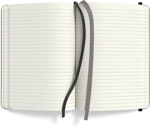 Staples Medium Flexible Cover Ruled Journal, Black (TR54777) in Saudi Arabia