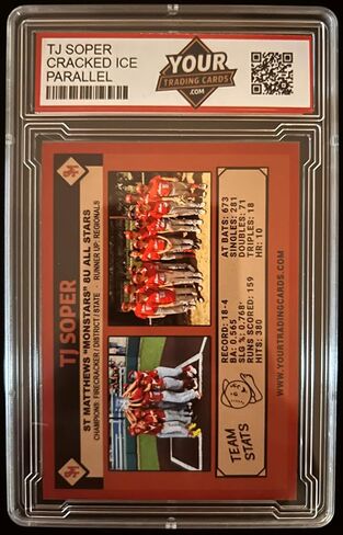 Custom Baseball Cards, Personalized Trading Card in PSA Style Holder, Holographic Finish + Velvet Bag + Stand, Customized Gifts for Baseball Fans or Players in Saudi Arabia