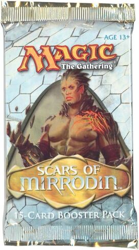 Magic the Gathering - MTG: Scars of Mirrodin Booster Pack (15 Cards/Pack) in Saudi Arabia