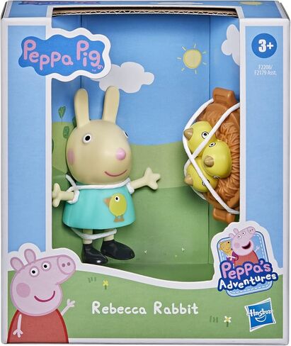 Peppa Pig Peppa’s Adventures Peppa’s Fun Friends Preschool Toy, Rebecca Rabbit Figure, Ages 3 and Up in Saudi Arabia