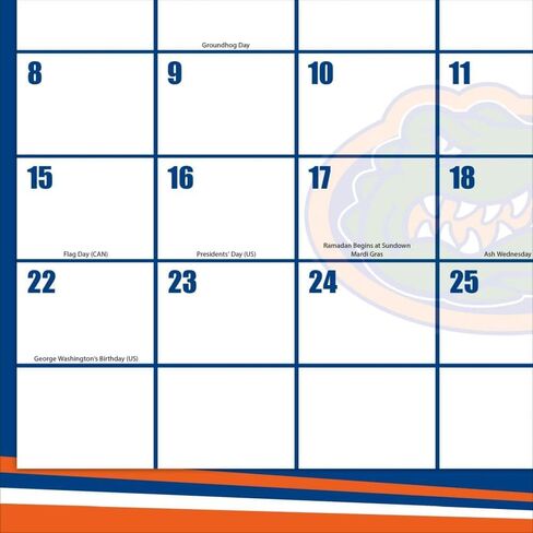 Florida Gators 2026 17x11 Desk Calendar (26998901005) in Saudi Arabia