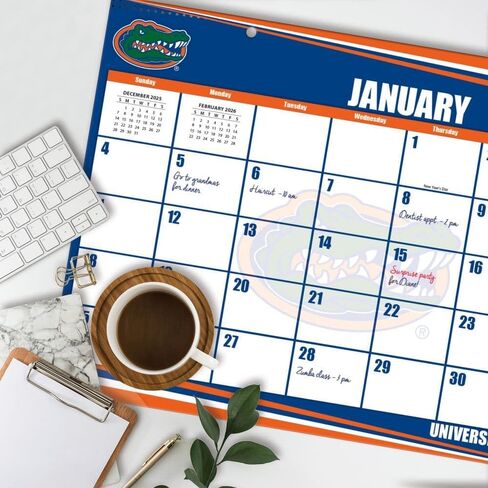 Florida Gators 2026 17x11 Desk Calendar (26998901005) in Saudi Arabia