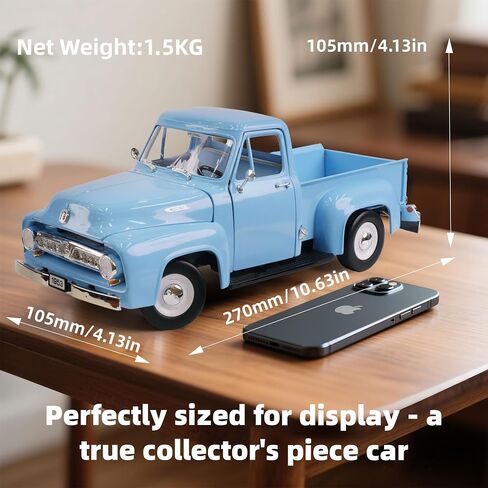 1964 Shelby Cobra 427S/C 1:18 DIECAST MODEL MODEL Premium Alloy Sports مع حالة عرض ، توجيه العمل ، أفضل هدية للرجال ، DAD & KIDS 14+ سنة ، طبعة جامع (Blue) in Kuwait