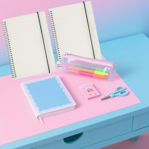 yihuanyifa 4pcs مجلة Notebook منتشرة B5 الحجم 10.1 بوصة × 7.6 بوصة 160 صفحة لكل حزمة 100 ورقة GSM السميكة ، المجلات الغلاف المربوطة الحلزونية للدراسة والملاحظات (منقط) in Saudi Arabia
