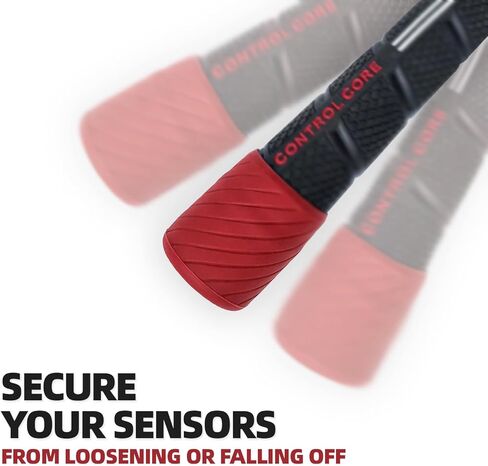 أغطية مستشعر نادي الجولف Aerie. متوافق مع Garmin Approach CT10، وأجهزة استشعار Arccos Smart Golf، وأجهزة استشعار تتبع نادي GPS الأخرى. الأغطية تناسب المقابض ذات الحجم القياسي حتى الحجم الكبير. in Kuwait