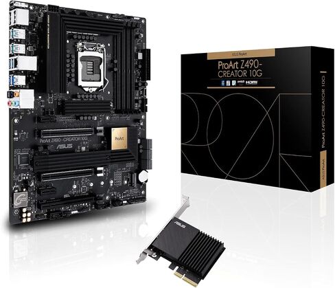 اللوحة الأم ASUS ProArt Z690-Creator WiFi 6E LGA 1700 (Intel 12th Gen) ATX Content Creator (PCIe 5.0، DDR5،2X Thunderbolt 4,10G&2.5G LAN، 4xM.2، اللوحة الأمامية USB 3.2 Gen2x2 Type-C Ports) in Saudi Arabia