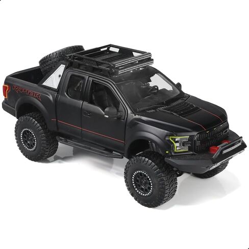 لعبة بيك آب شاحنات للأولاد المتوافقة مع 2023 Toguta Tacoma Tro Pro ، 1/24 Metal Diecast Model Thane Truck Car for Kids- Gray in Kuwait