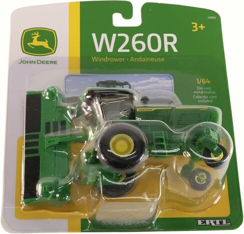John Deere 1/64 Scale W260R Windrower Die-Cast Metal Replica ERTL 45890 in Saudi Arabia