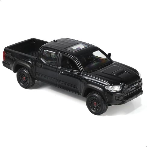 لعبة بيك آب شاحنات للأولاد المتوافقة مع 2023 Toguta Tacoma Tro Pro ، 1/24 Metal Diecast Model Thane Truck Car for Kids- Gray in Kuwait