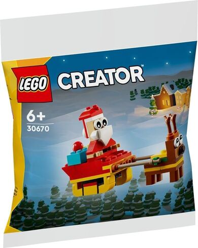 منشئ Lego: مجموعة Polybag Santa's Santa's Stank 30670 (صغيرة جدًا) in Saudi Arabia