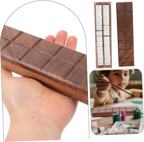 Plastic Watercolor Mixing Box Reusable Empty Palette for Watercolor Lightweight with Lid for Easy Carrying for Artists Color Mixing Activities in Saudi Arabia