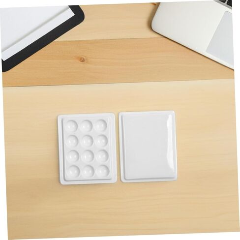 COHEALI 2pcs Watercolor Palette Palette Box Lid Airtight Paint Tray Lid Plastic Paint Tray for Indoor Outdoor Painting in Saudi Arabia