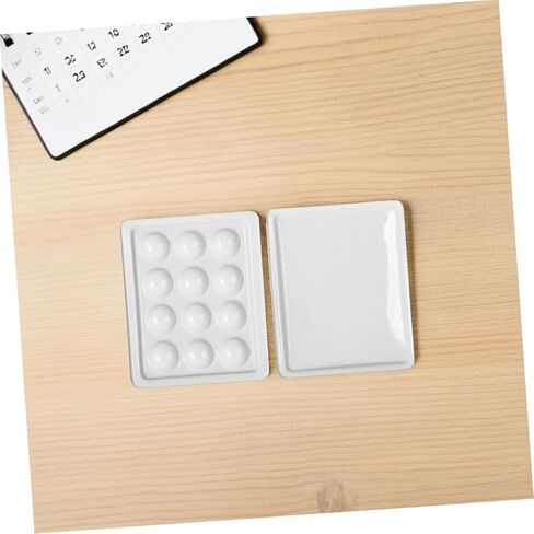 COHEALI 2pcs Watercolor Palette Palette Box Lid Airtight Paint Tray Lid Plastic Paint Tray for Indoor Outdoor Painting in Saudi Arabia