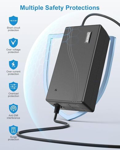 ALITOVE AC to DC Converter 110V to 12V 10A 120W Power Supply Car Cigarette Lighter Adapter to Wall Plug AC to DC Adapter for Car Vacuum Cleaner Inflator Refrigerator Cooler and Other Car Devices in Saudi Arabia