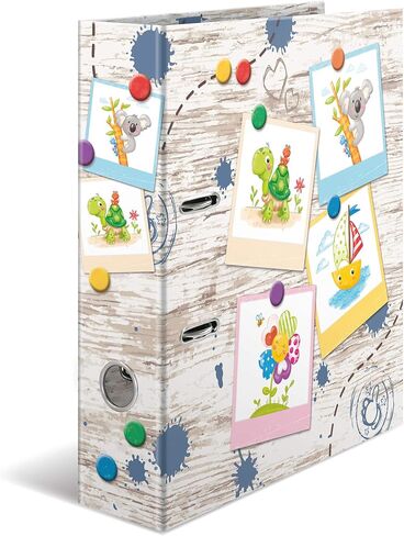HERMA Lever Arch File Kindergarten with Sand Box Friends Motif, A4, 70 mm Spine, with Inner Print, 1 Folder in Kuwait