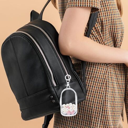 كيس عرض الشكل واضح مع سلسلة المفاتيح 7.4 "x4.2" Clear Figure Display Bage -keychain للمربعات العمياء والأشكال المصغرة والمقتنيات in Saudi Arabia