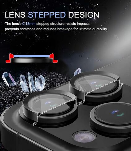 OAproda [1pc stronger than 3pcs • Integrated dustproof Screen Protector for iPhone 15 Pro Max [Full Protection] 9H+ Shatterproof, Reinforced edges, Case Friendly,6.7-inch in Kuwait