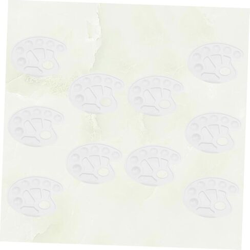 Doitool 10pcs الأولاد والبنات لوحة ألوان مائية خلط صينية الشبكات للطلاء المحمولة آمنة متينة للمشاريع الفنية in Saudi Arabia