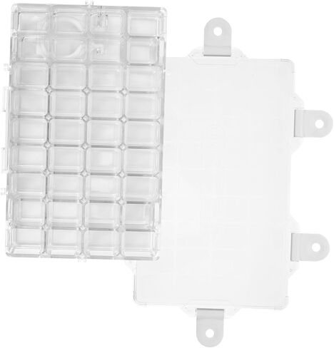 Artibetter 36Grid Painting Color Mixing Box with Lid Portable Watercolor Palette for Control for Oil Gouache and Paints Durable Art Pigment Case for Artists in Saudi Arabia