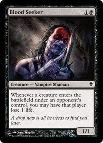 Magic the Gathering - Blood Seeker (80) - Zendikar in Saudi Arabia