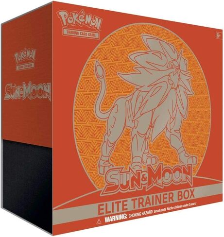 Pokemon TCG: Elite Trainer Box Sun & Moon (Solgaleo) in Saudi Arabia