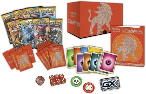 Pokemon TCG: Elite Trainer Box Sun & Moon (Solgaleo) in Saudi Arabia