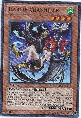 YU-GI-OH! - Harpie Channeler (LTGY-EN035) - Lord of The Tachyon Galaxy - 1st Edition - Ultra Rare in Saudi Arabia