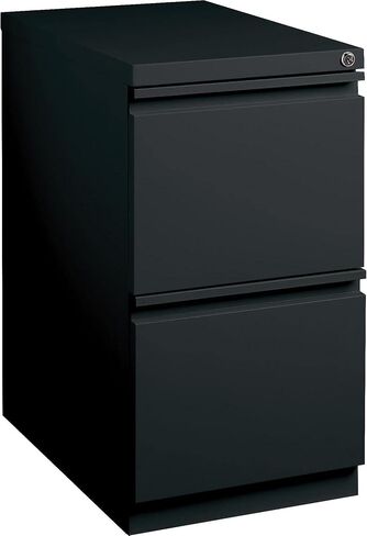 STAPLES 2-Drawer Vertical File Cabinet, Locking, Letter, Black, 19.88-inch D, 2/Pack (ST60432/24876DV) in Saudi Arabia